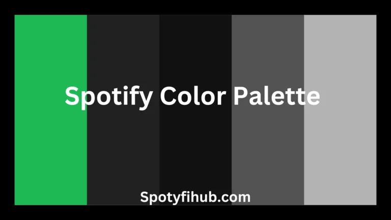 What is the Spotify Color Palette – Select Your Own Color Palette