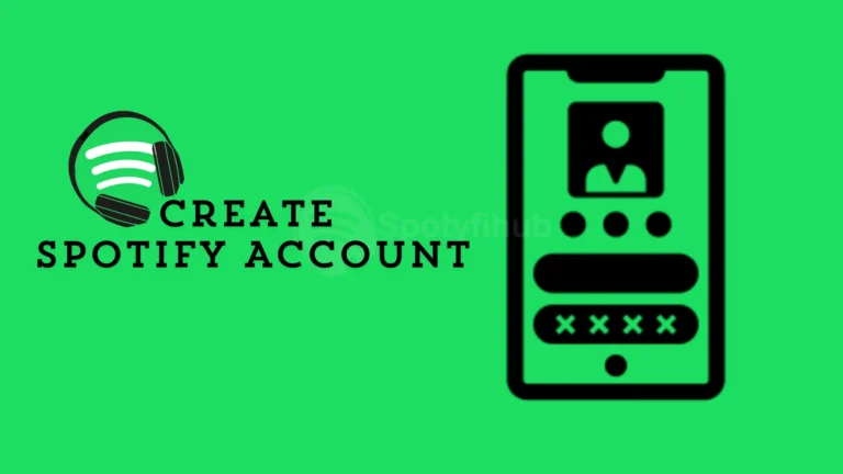 create a spotify account